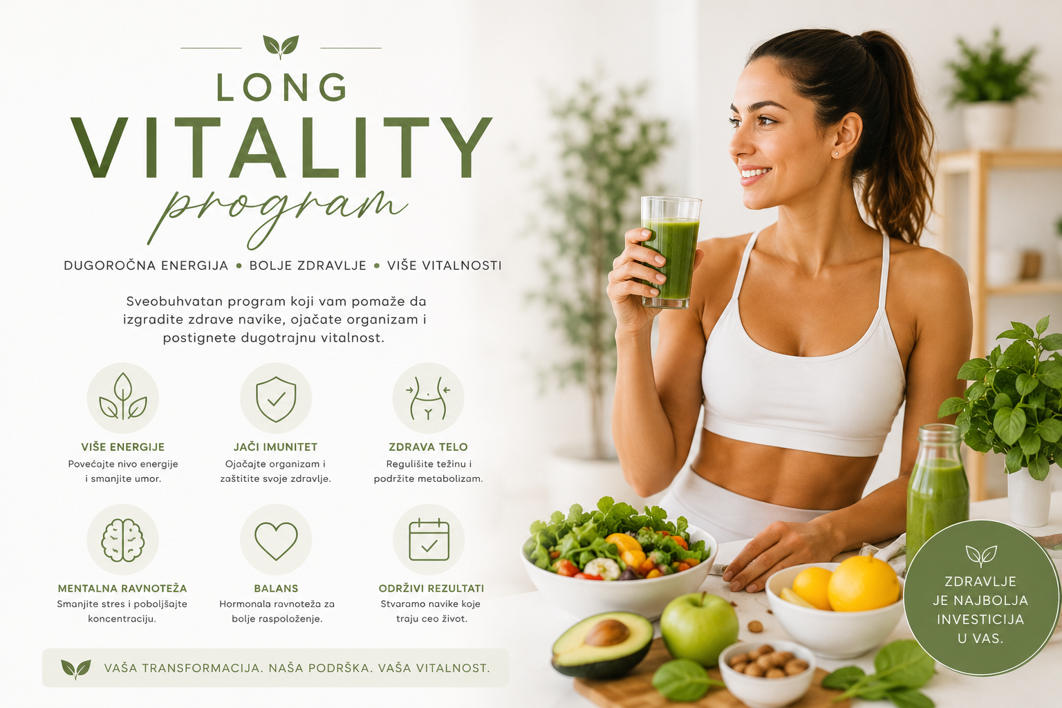 Long Vitality - rezultati